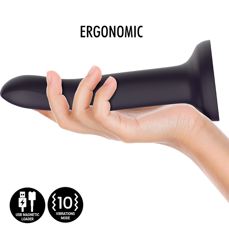 MYTHOLOGY - DUMAN MYSTIC DILDO VIBRANTE MISURA L COMPATIBILE CON LA TECNOLOGIA WIRELESS WATCHME