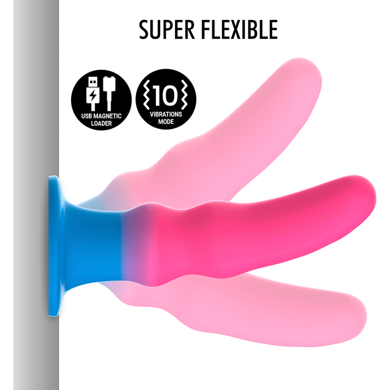 MYTHOLOGY - KUNO UTOPIA DILDO VIBRANTE COMPATIBILE CON LA TECNOLOGIA WIRELESS WATCHME S
