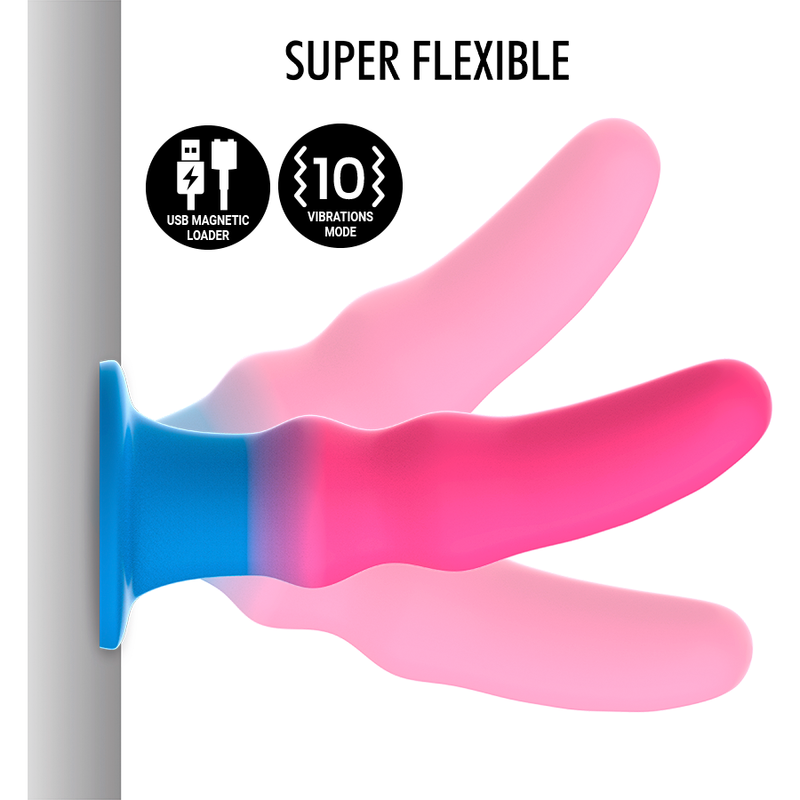 MYTHOLOGY - KUNO UTOPIA DILDO VIBRANTE MISURA M COMPATIBILE CON LA TECNOLOGIA WIRELESS WATCHME