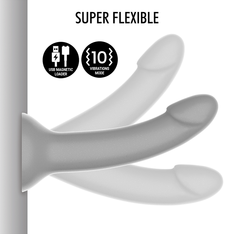 MYTHOLOGY - RUNE MAJESTIC DILDO VIBRANTE MISURA S COMPATIBILE CON TECNOLOGIA WIRELESS WATCHME