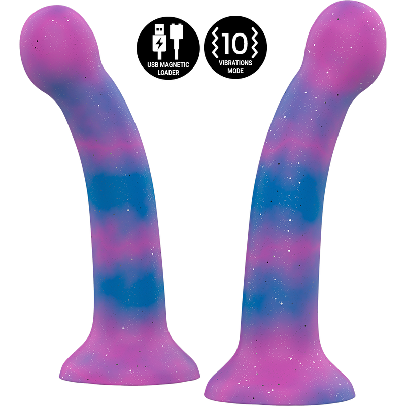 MYTHOLOGY - DION GALACTIC DILDO VIBRANTE MISURA S COMPATIBILE CON TECNOLOGIA WIRELESS WATCHME