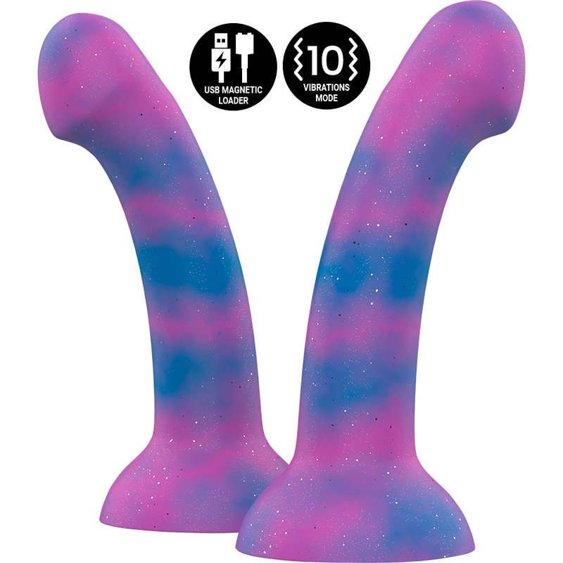 MYTHOLOGY - DION GALACTIC DILDO VIBRANTE MISURA M COMPATIBILE CON TECNOLOGIA WIRELESS WATCHME