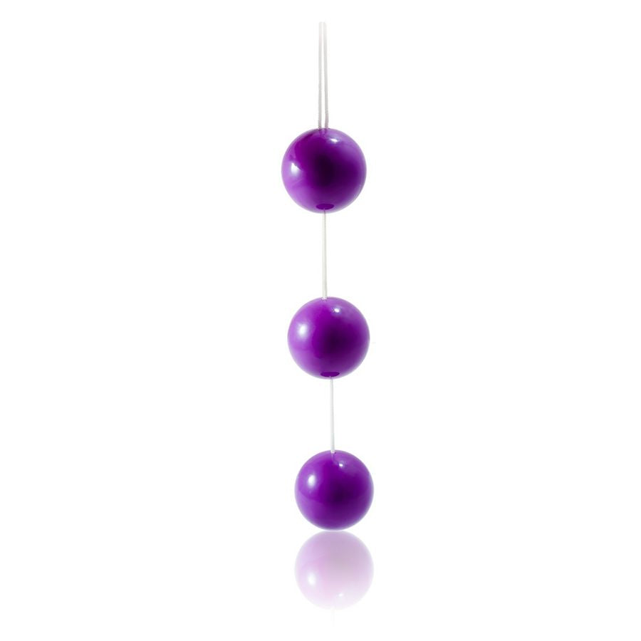 BAILE - SET DI PALLINE VAGINALI E ANALI IN ABS LILLA