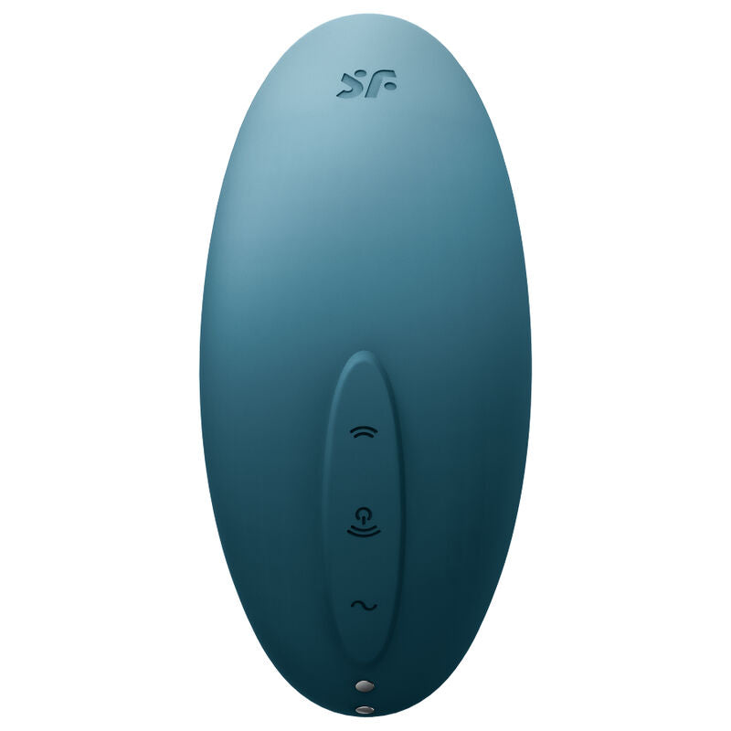 SATISFYER - VULVA LOVER 2 STIMOLATORE E VIBRATORE BLU