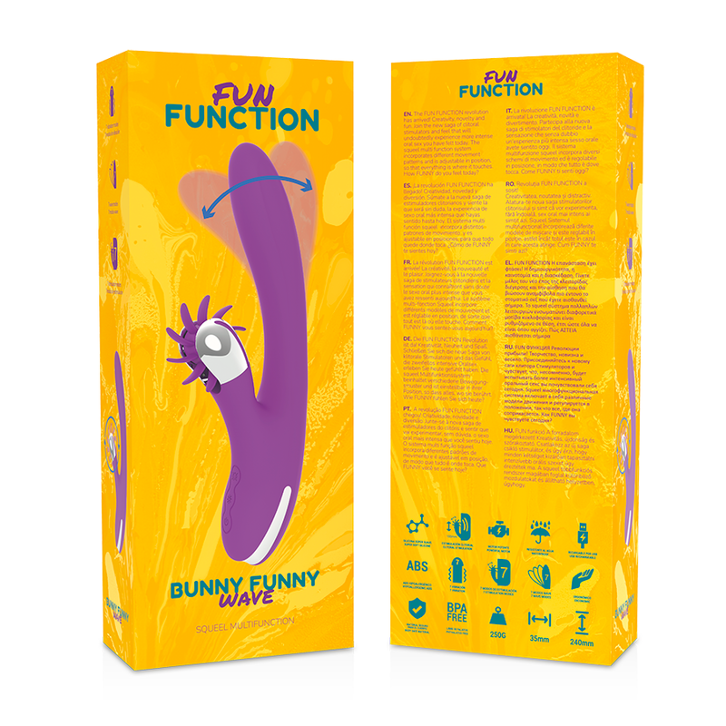 FUN FUNCTION- BUNNY FUNNY WAVE 2.0 VIBRATORE RABBIT