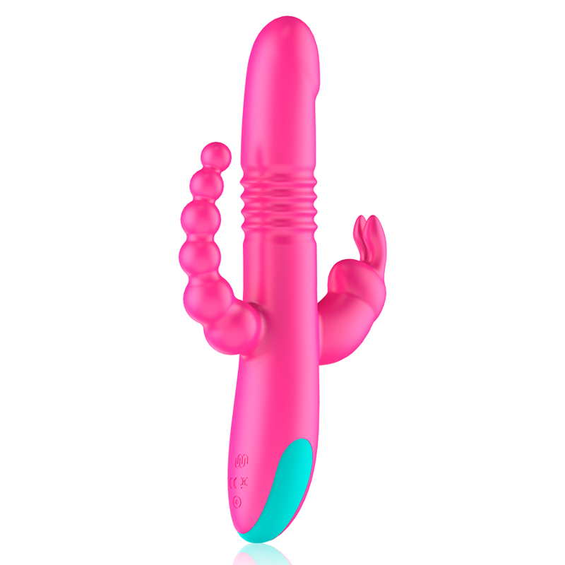 HAPPY LOKY - DONALD TRIPLA STIMOLAZIONE: ANALE, PUNTO G E CLITORIDEA. COMPATIBILE CON LA TECNOLOGIA WIRELESS WATCHME.