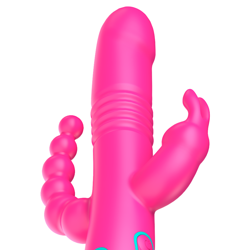 HAPPY LOKY - DONALD TRIPLA STIMOLAZIONE: ANALE, PUNTO G E CLITORIDEA. COMPATIBILE CON LA TECNOLOGIA WIRELESS WATCHME.