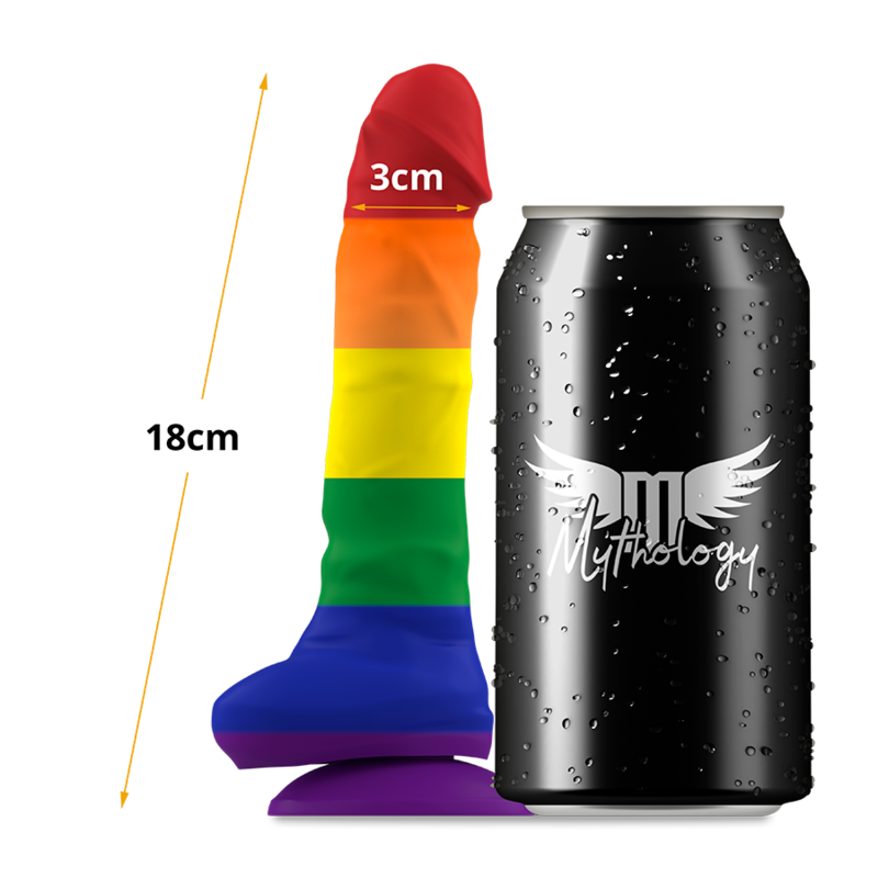 MYTHOLOGY- COREY PRIDE DILDO M