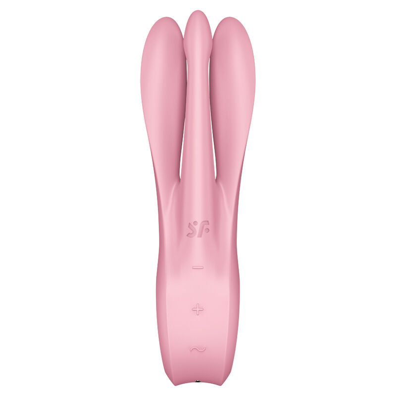 SATISFYER - THREESOME 1 VIBRATORE A TRE BRACCI BLU