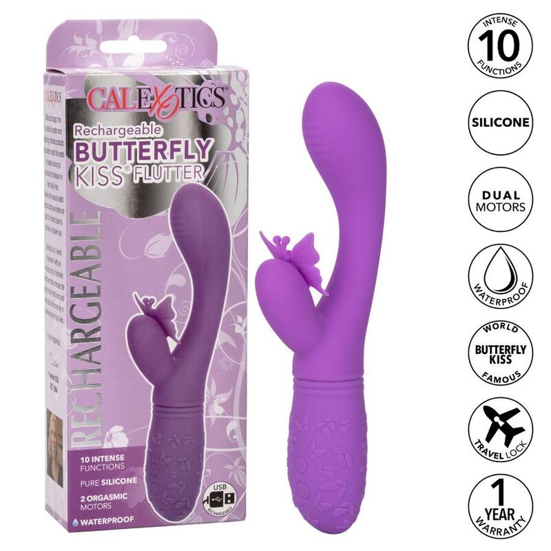 CALEXOTICS - BUTTERFLY KISS FLUTTER MASSAGGIATORE ROSA