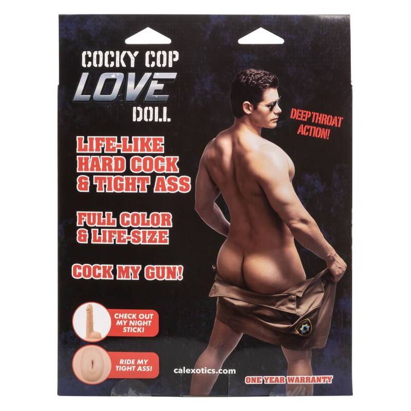 CALEXOTICS - COCKY COP LOVE DOLL BAMBOLO GONFIABILE