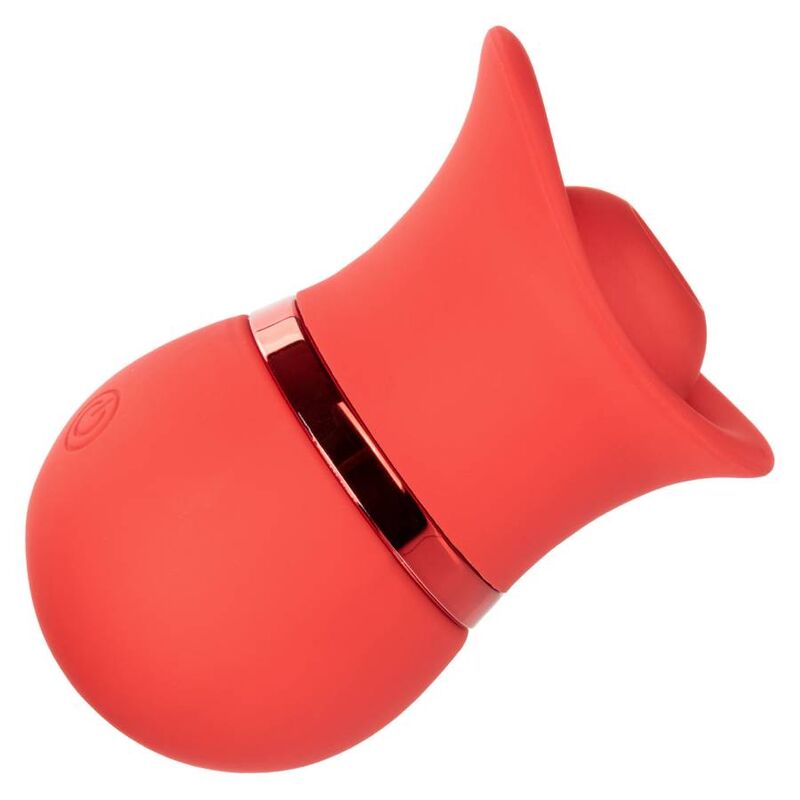 CALEXOTICS - FRENCH KISS MASSAGGIATORE 12 FUNZIONI ASPIRAZIONE E VIBRAZIONE