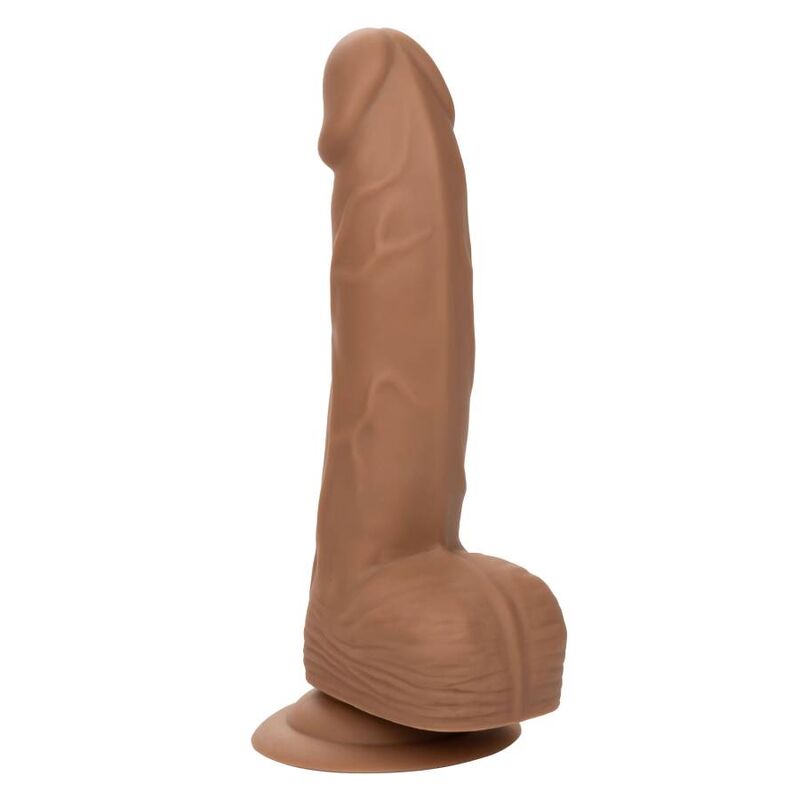 CALEXOTICS - ORECCHINI IN SILICONE 15,24 CM MARRONE