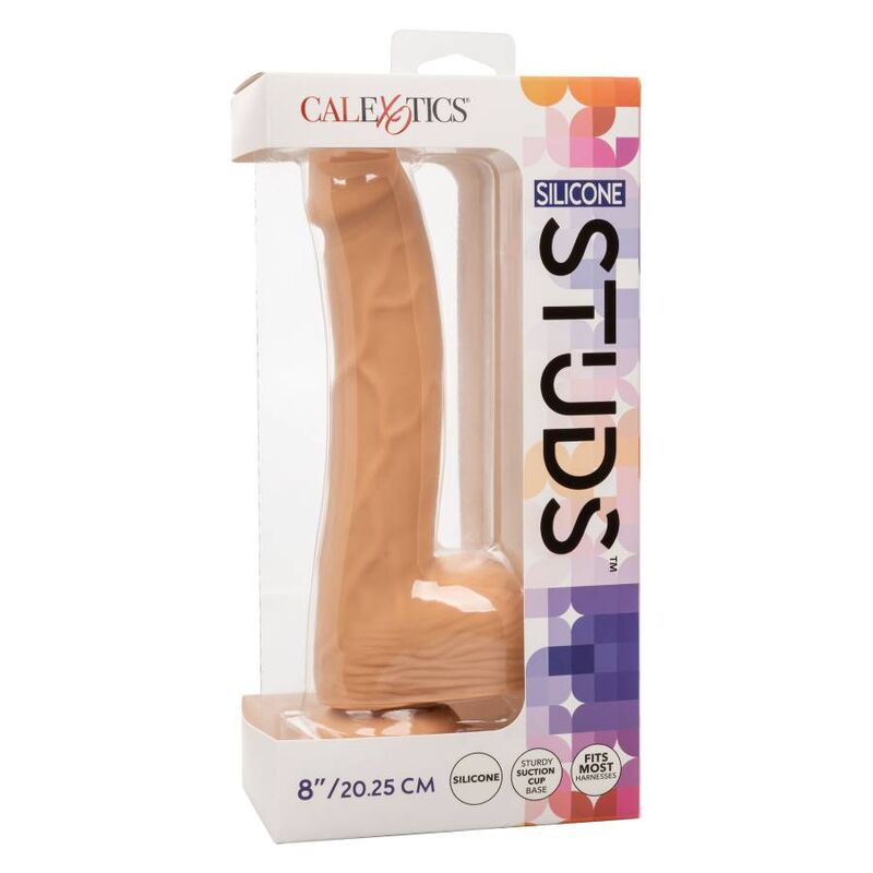 CALEXOTICS - BORCHIE IN SILICONE 20,32 CM PELLE