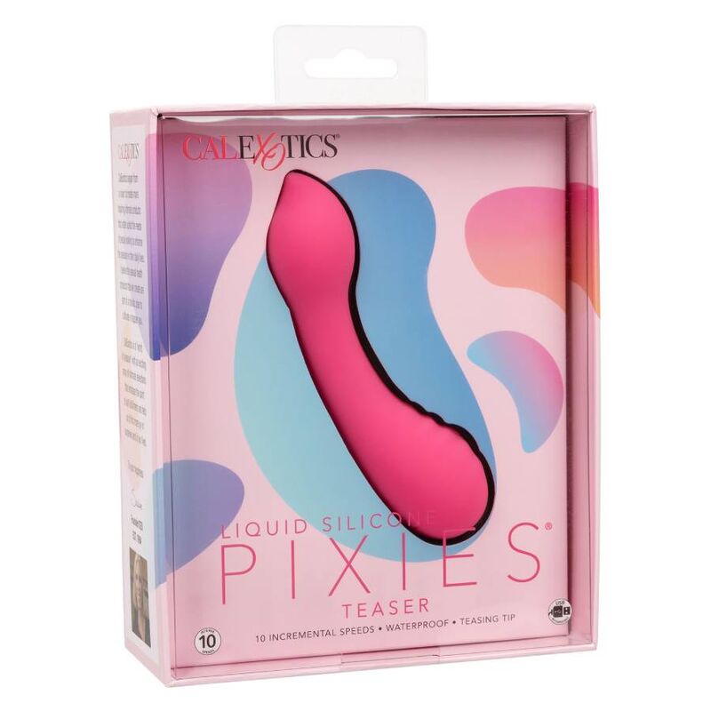 MINI VIBRATORE RICARICABILE ROSA, DESIGN FLESSIBILE, 10 MODALITÀ DI VIBRAZIONE