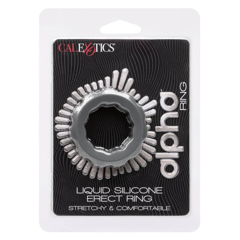 CALEXOTICS - ALPHA ERECT ANELLO PENE GRIGIO