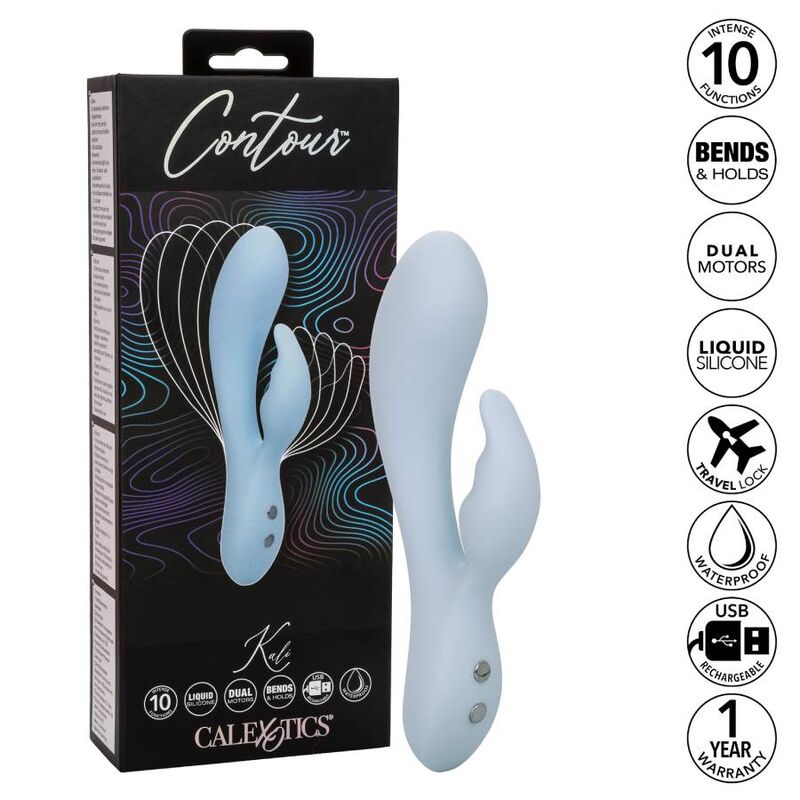 CALEXOTICS - CONTOUR KALI VIBRATORE BLU