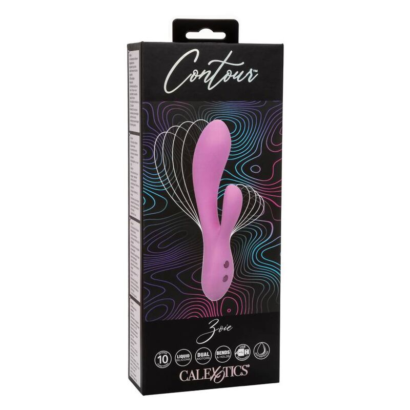 CALEXOTICS - CONTOUR ZOIE VIBRATORE ROSA