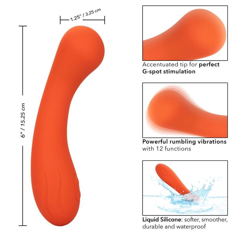 CALEXOTICS - STELLA G-WAND MASSAGGIATORE ARANCIONE