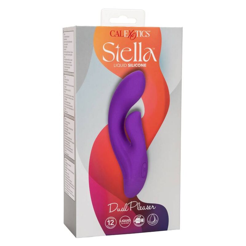 CALEXOTICS - STELLA DUAL PLEASER MASSAGGIATORE VIOLA