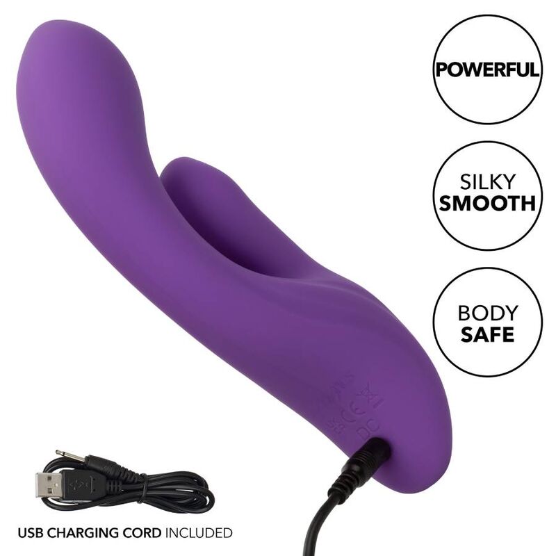 CALEXOTICS - STELLA DUAL PLEASER MASSAGGIATORE VIOLA