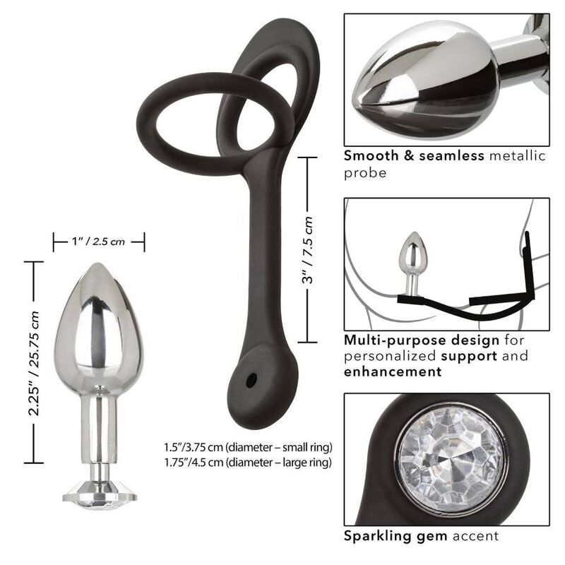 CALEXOTICS - STAR FUCKER MINI PLUG ANELLO PENE CON PLUG