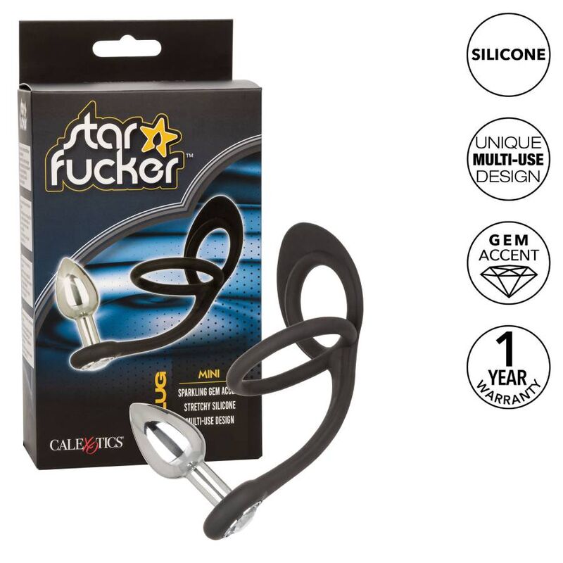 CALEXOTICS - STAR FUCKER MINI PLUG ANELLO PENE CON PLUG