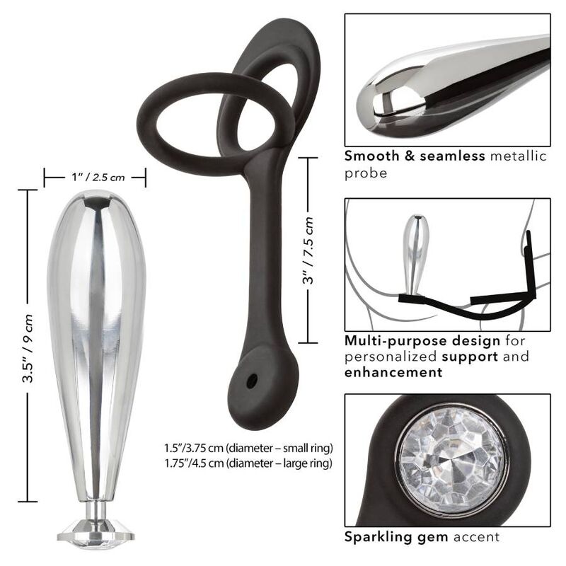 CALEXOTICS - STAR FUCKER GLIDER PLUG ANELLO PENE CON PLUG