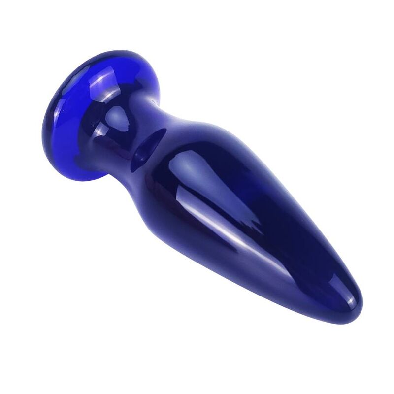 TOYJOY - PLUG ANALE IN VETRO VIBRANTE E BRILLANTE