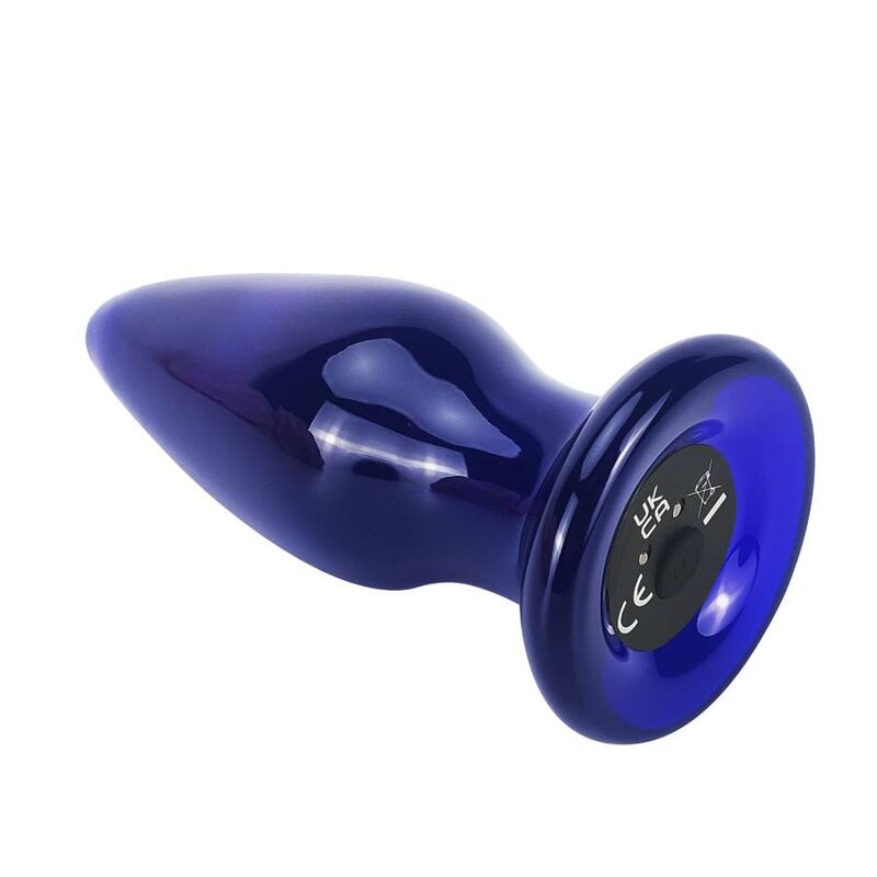 TOYJOY - PLUG ANALE IN VETRO VIBRANTE E BRILLANTE
