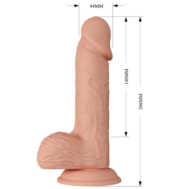 BAILE - BEAUTIFUL ENCOUNTER CATOBLEPAS DILDO FLESSIBILE REALISTICO 20,6 CM