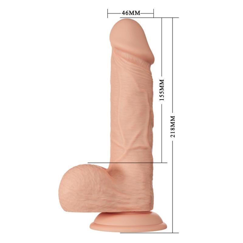 BAILE - BEAUTIFUL ENCOUNTER BAHAMUT DILDO REALISTICO FLESSIBILE 21,8 CM
