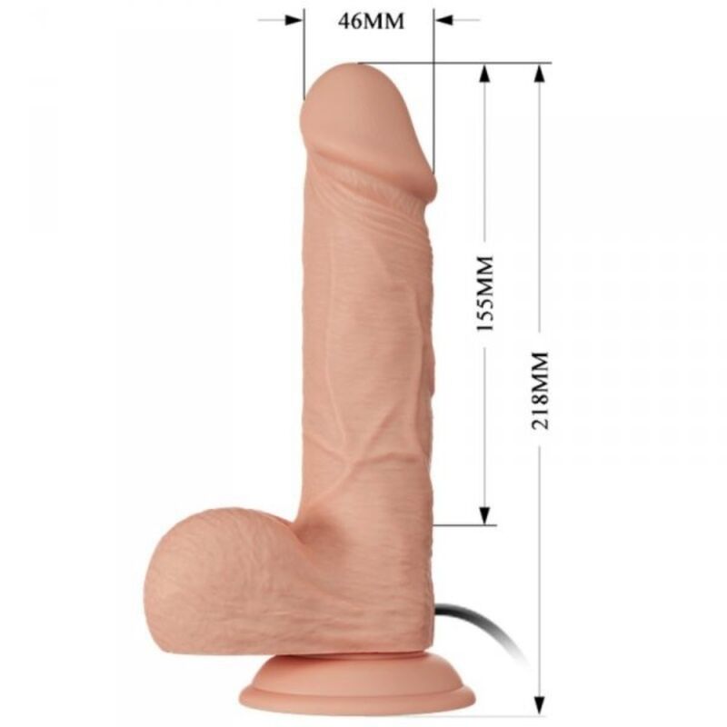 BAILE - BEAUTIFUL ENCOUNTER BAHAMUT VIBRATORE REALISTICO 21,8 CM