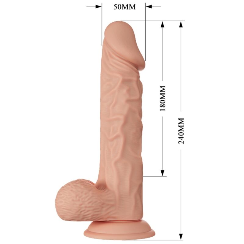 BAILE - BEAUTIFUL ENCOUNTER BURAQ VIBRATORE REALISTICO 24 CM