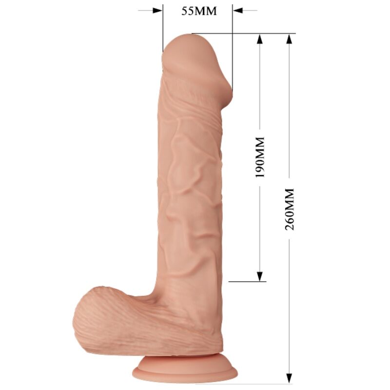 BAILE - BEAUTIFUL ENCOUNTER BERQRISI VIBRATORE REALISTICO 26 CM