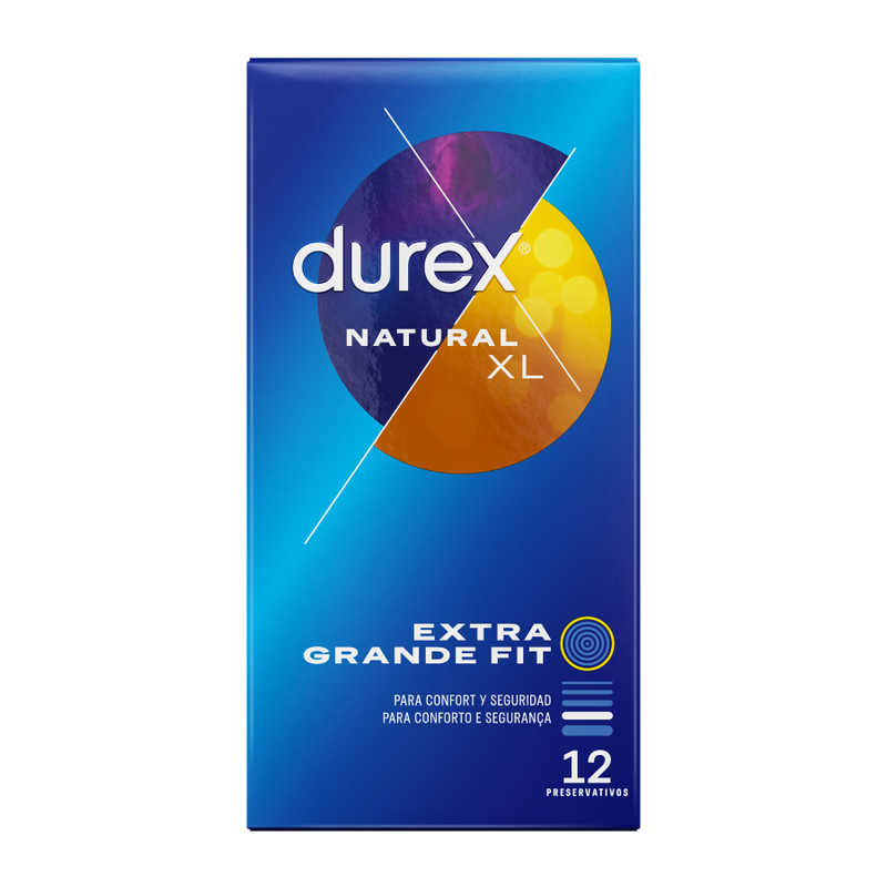DUREX NATURAL XL- PRESERVATIVI 12 UNITÀ