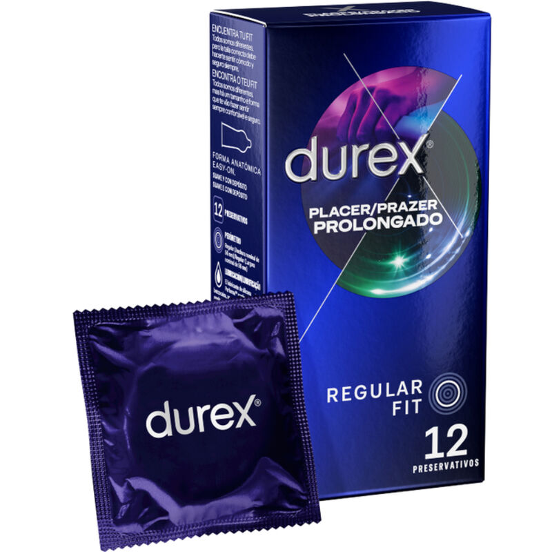 DUREX PLEASURE EXTENDED- PRESERVATIVI RITARDANTI 12 UNITÀ
