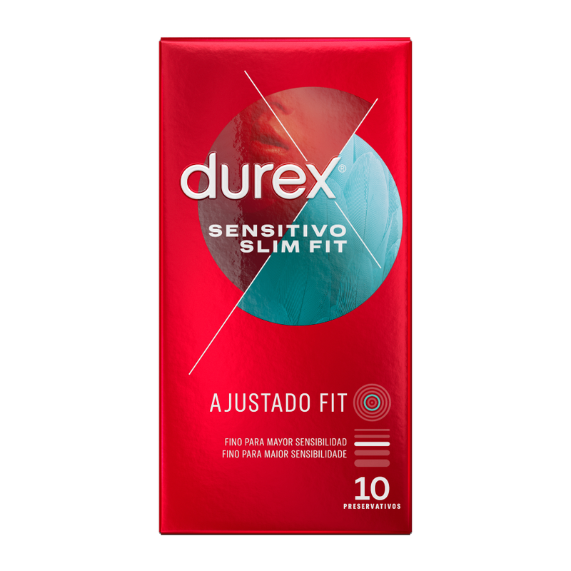DUREX - SENSITIVE SLIM FIT PRESERVATIVI 10 UNITÀ