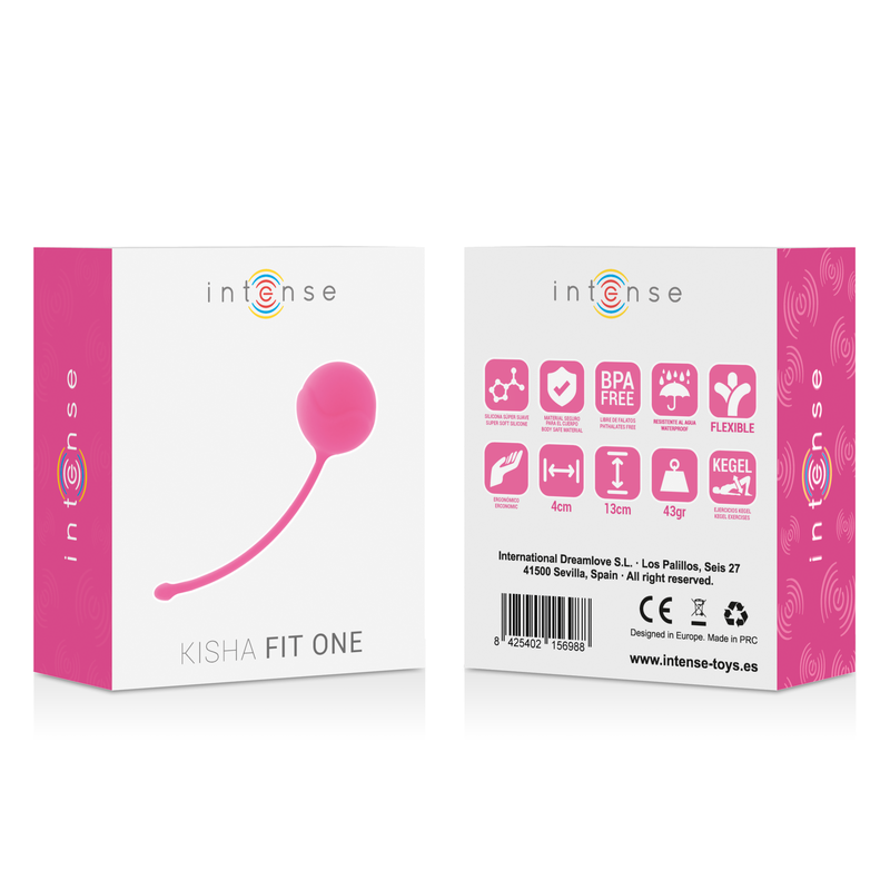 INTENSE - KISHA FIT ONE PALLINA DI KEGEL IN SILICONE FUCSIA
