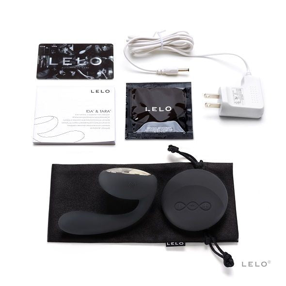 LELO - IDA MASSAGGIATORE DI COPPIA NERO