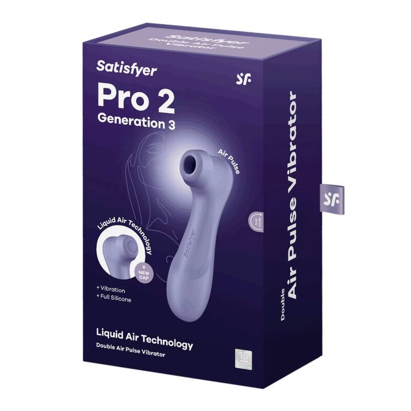 SATISFYER - PRO 2 GENERATION 3 SUCCHIA CLITORIDE AIR PULSE