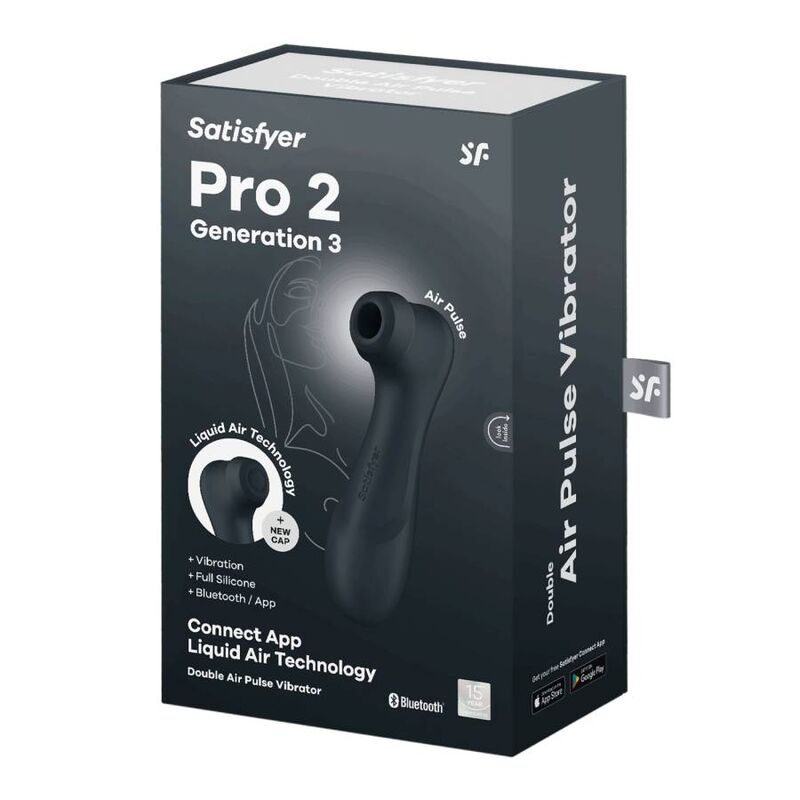 SATISFYER PRO 2 GENERACIÓN 3 - NEGRO BLUETOOTH & APP