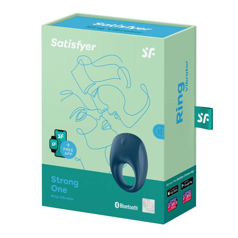 SATISFYER - STRONG ONE ANELLO PENE CON APP