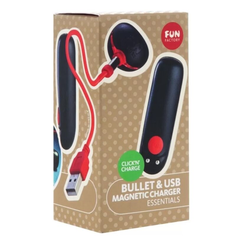 FUN FACTORY - MASSAGGIATORE BULLET VIBRANTE NERO