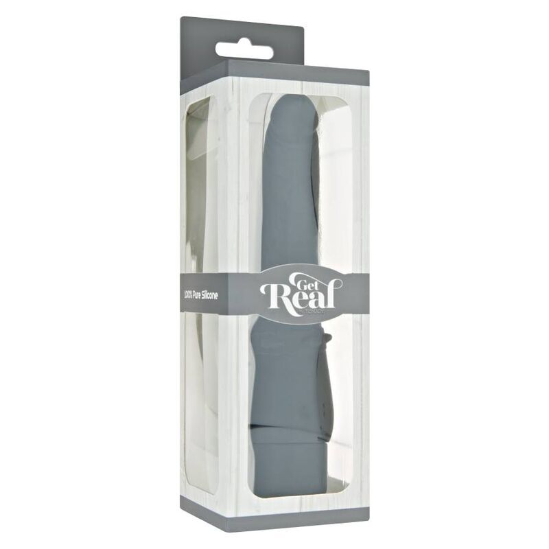 GET REAL - CLASSIC SMOOTH VIBRATORE NERO