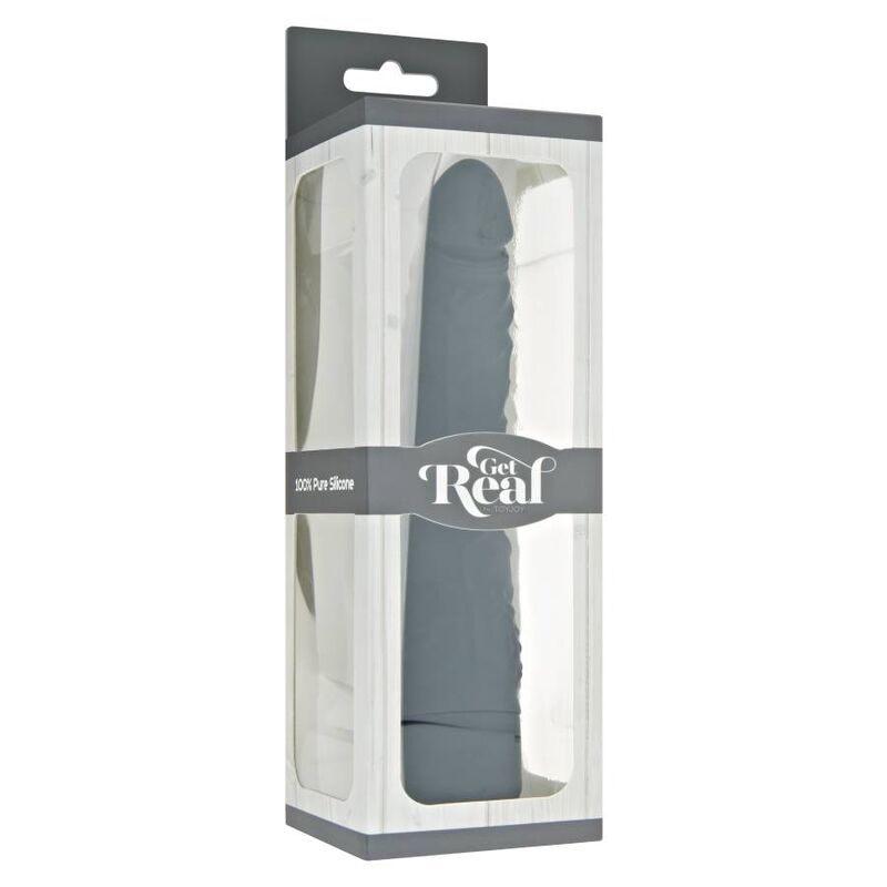 GET REAL - CLASSIC SLIM VIBRATORE NERO