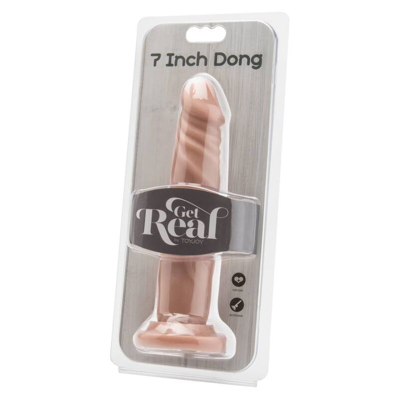 GET REAL - DONG PELLE DA 18 CM
