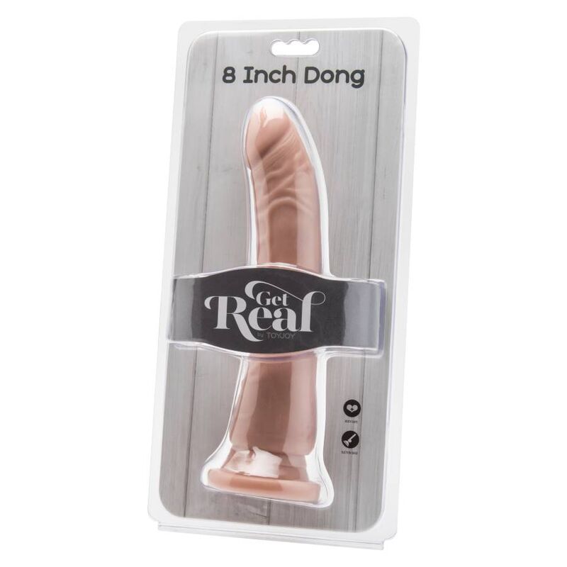 GET REAL - DONG PELLE DA 20,5 CM