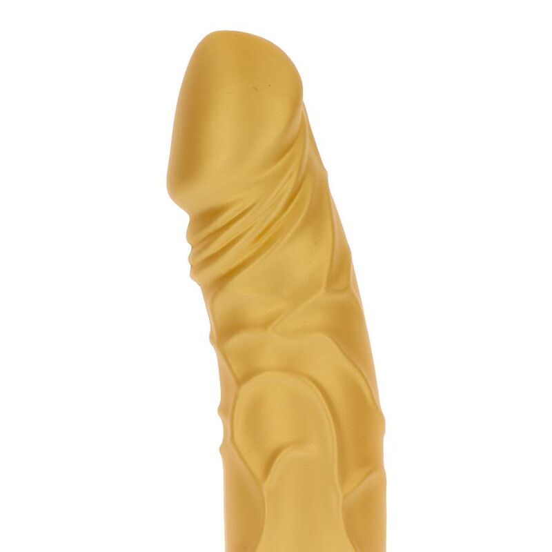 GET REAL - GOLD DICKER ORIGINAL VIBRATORE COLOR ORO