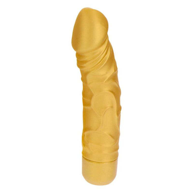 GET REAL - GOLD DICKER ORIGINAL VIBRATORE COLOR ORO